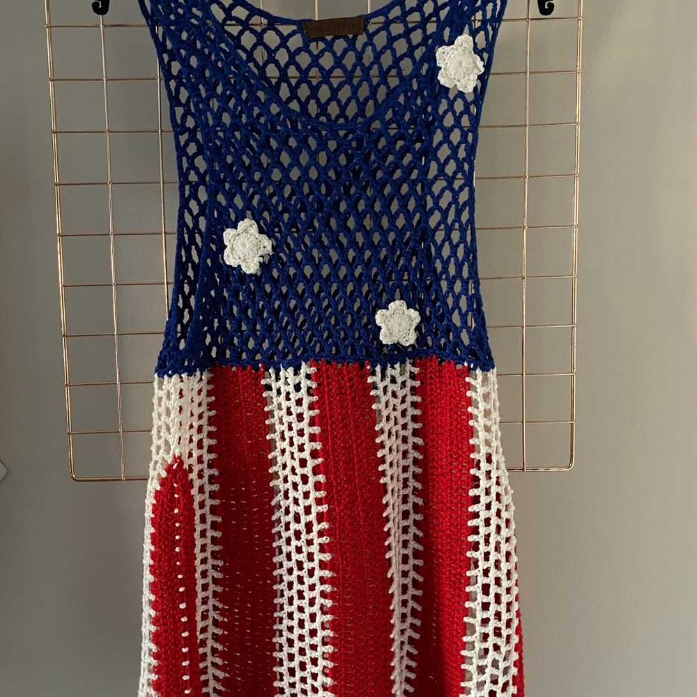 Crochet tank top - like new condition